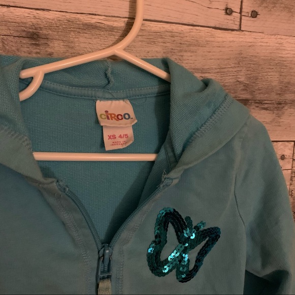❗️$5❗️Circo zip-up hoodie size 4/5T - Picture 2 of 5